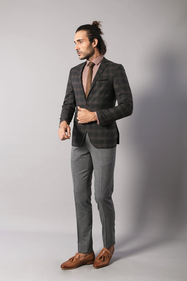 WSS Slimfit Plaid Wool Blazer  - Lysychansk