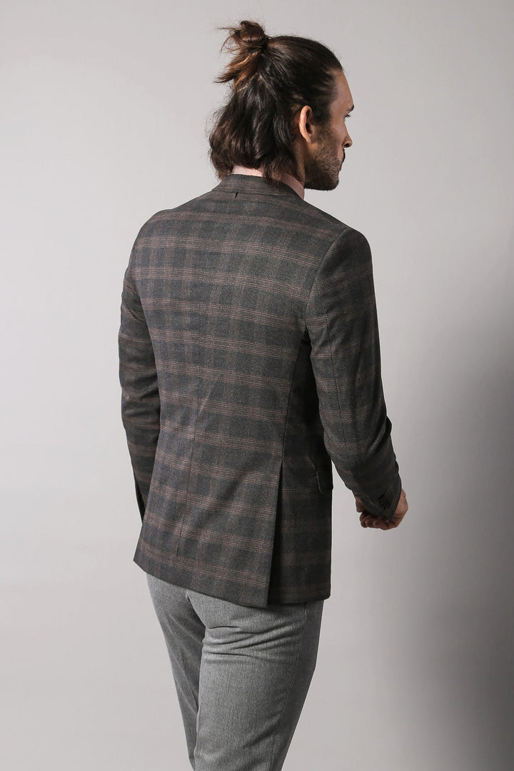 WSS Slimfit Plaid Wool Blazer  - Lysychansk