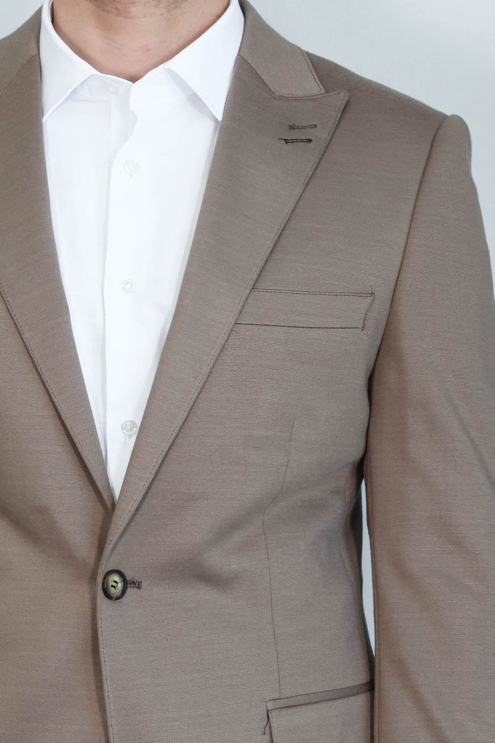 WSS Beige Men's Jacket  - Villagarcía de Arosa