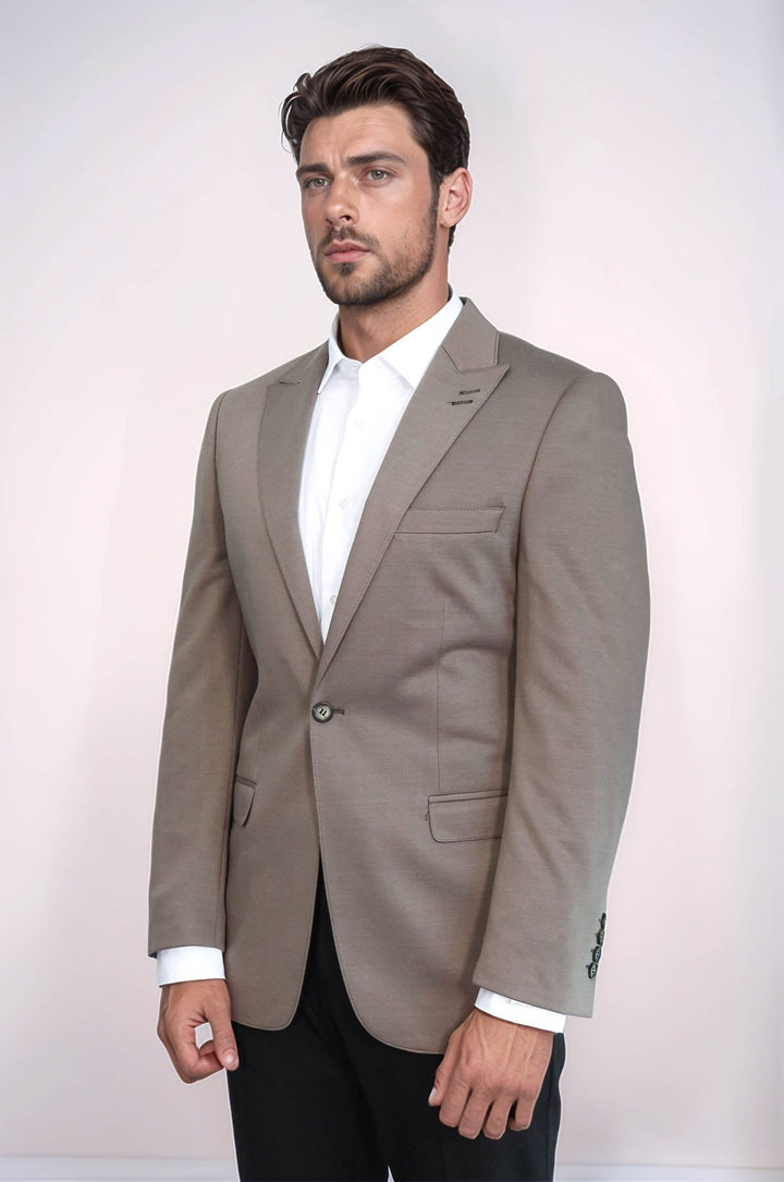 WSS Beige Men's Jacket  - Villagarcía de Arosa