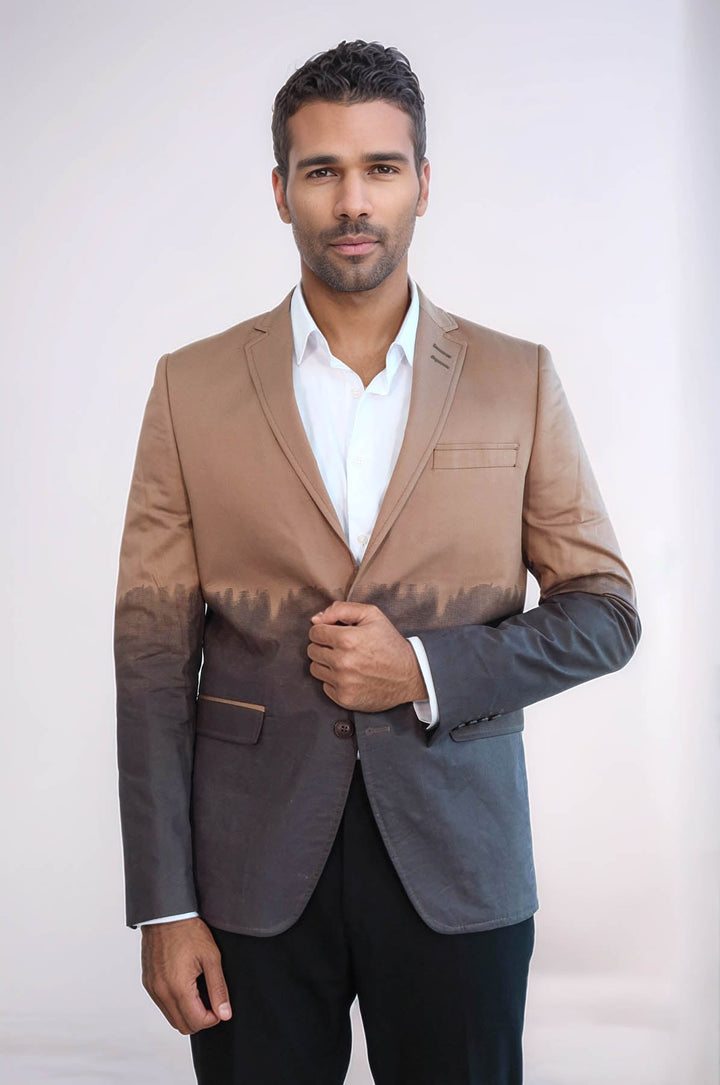 WSS Slim Fit Cotton Brown Blazer  - El Prat de Llobregat