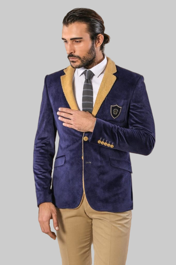 WSS Purple Velvet Men's Jacket  - Pátzcuaro
