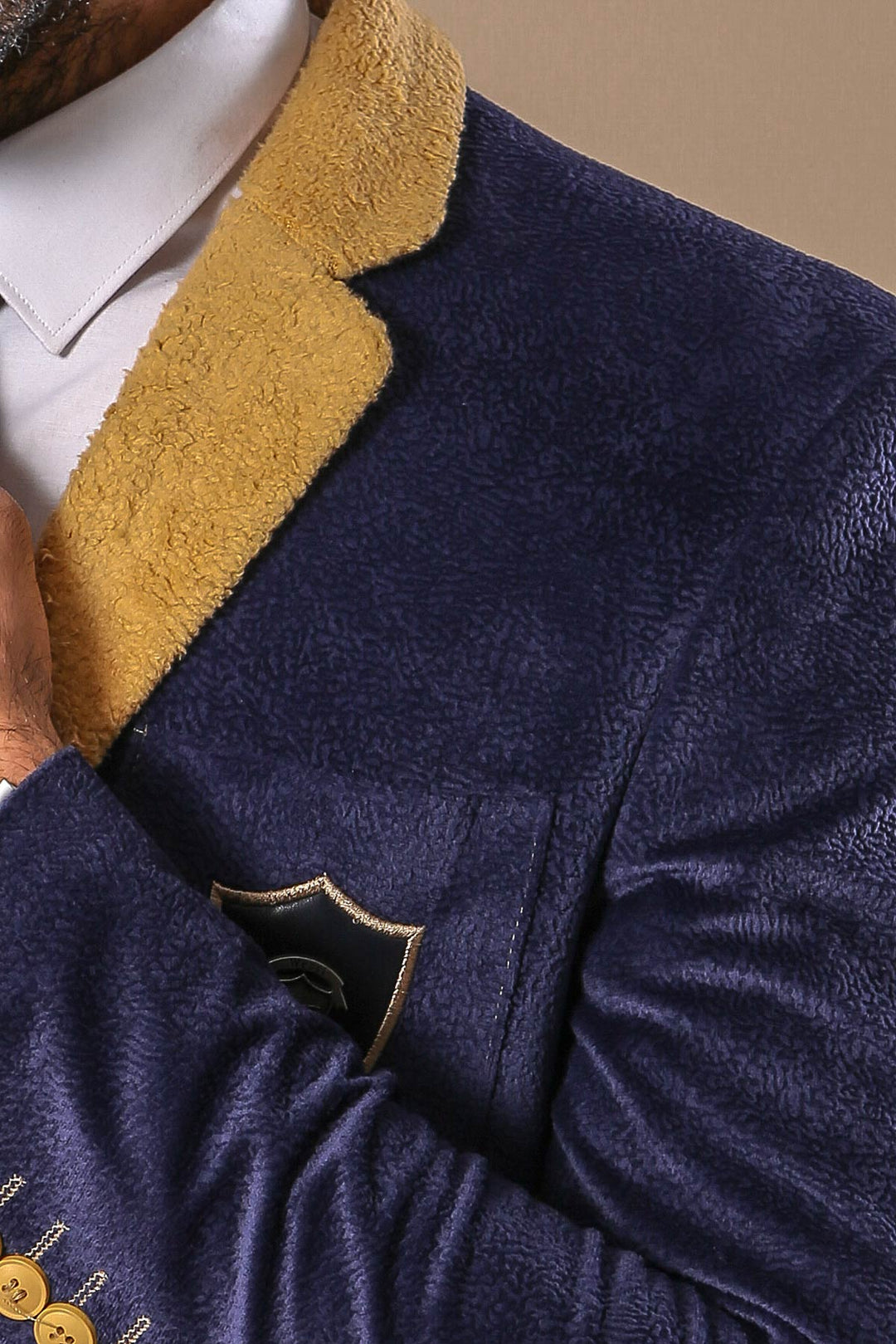 WSS Purple Velvet Men's Jacket  - Pátzcuaro