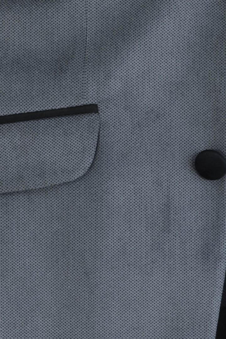 WSS Pocket Flap Rigging Velvet Grey Jacket- - East Honolulu