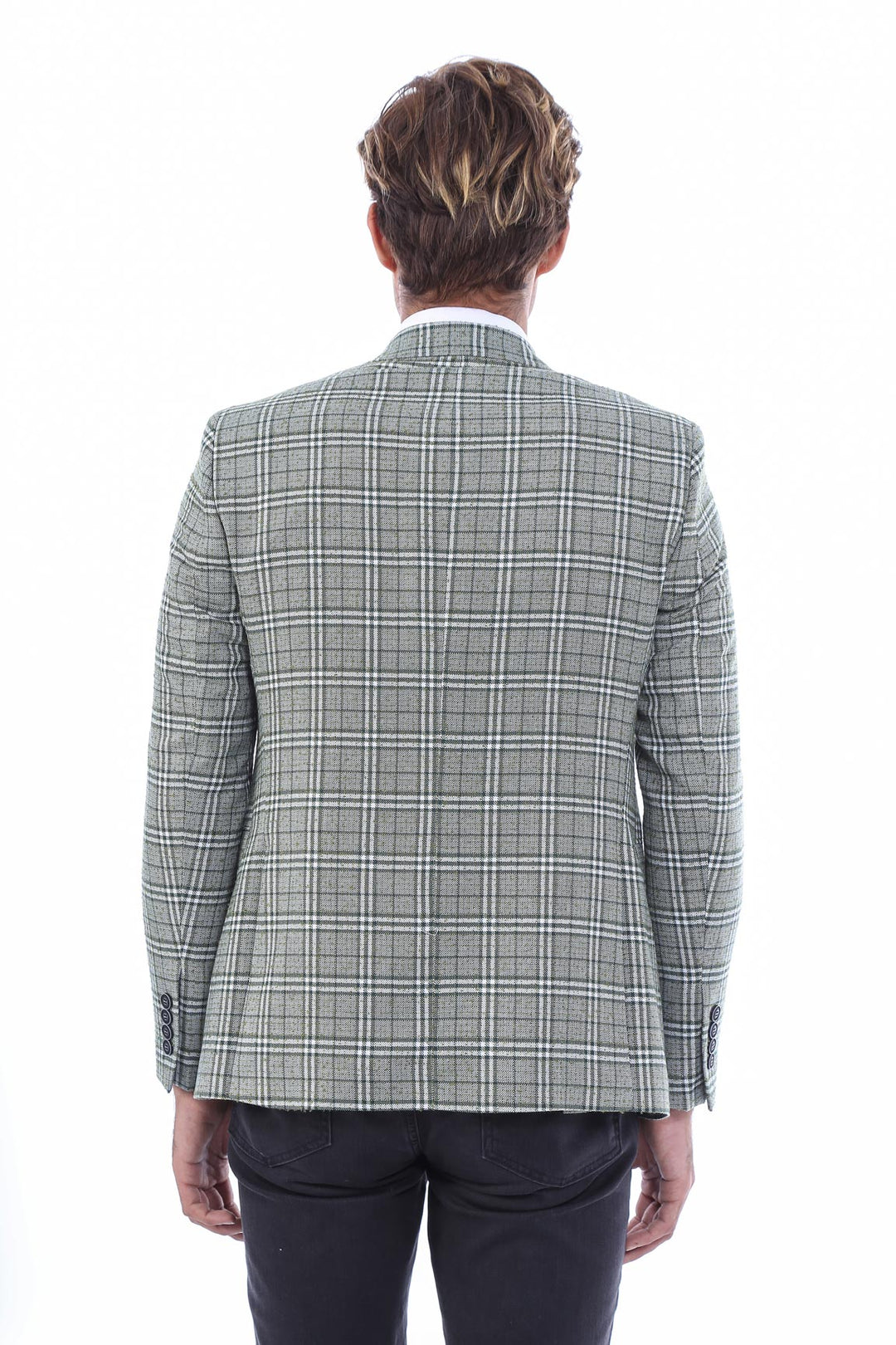 WSS Set of Plaid Blazer and Vest  - Puyallup
