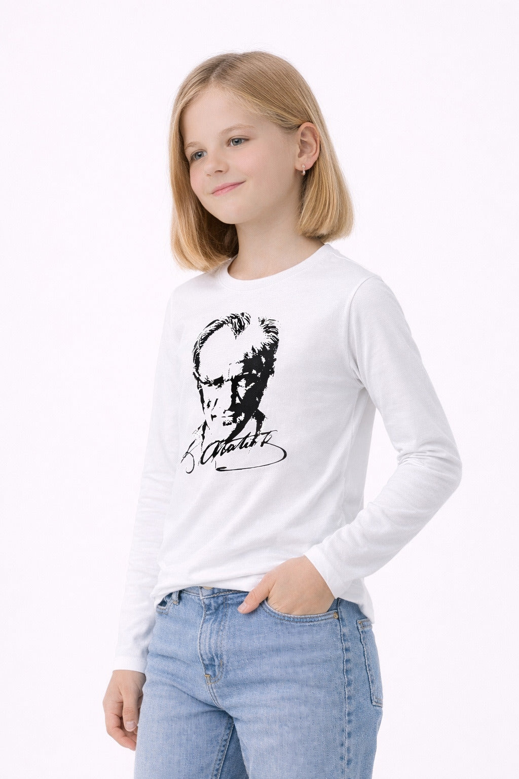 MPL Erkek Çocuk Atatürk Baskılı Tshirt - Mazyr