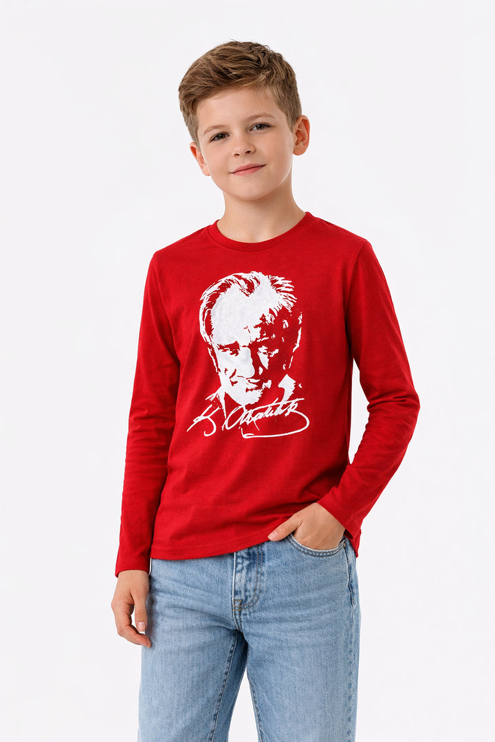 MPL Erkek Çocuk Atatürk Baskılı Tshirt - Forlì