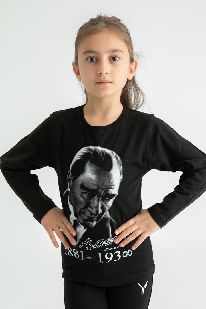 MPL Erkek Çocuk Atatürk Baskılı Tshirt - Palm Beach Gardens
