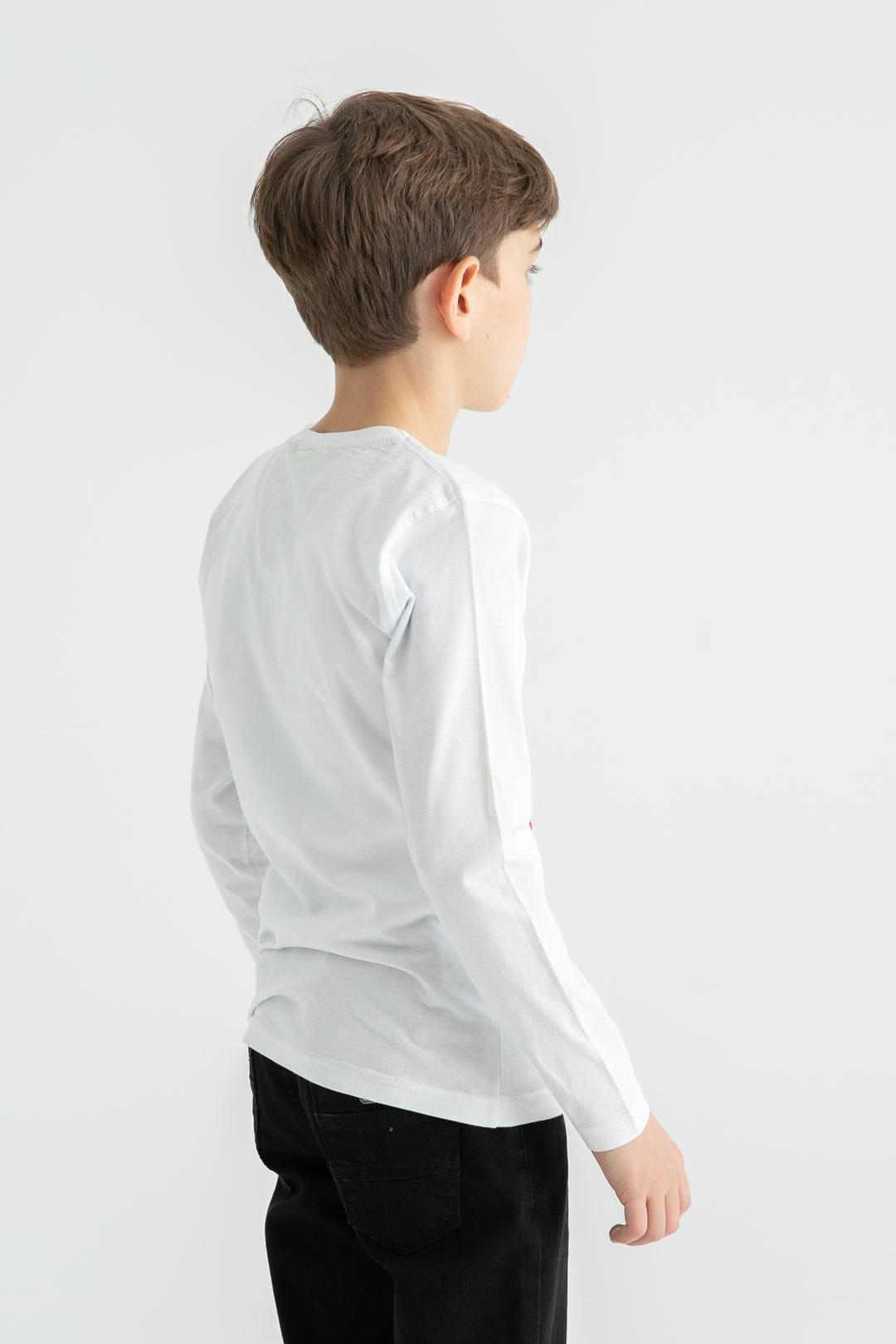 MPL Boy's T-shirt with Star Print on Long Sleeves - Münster