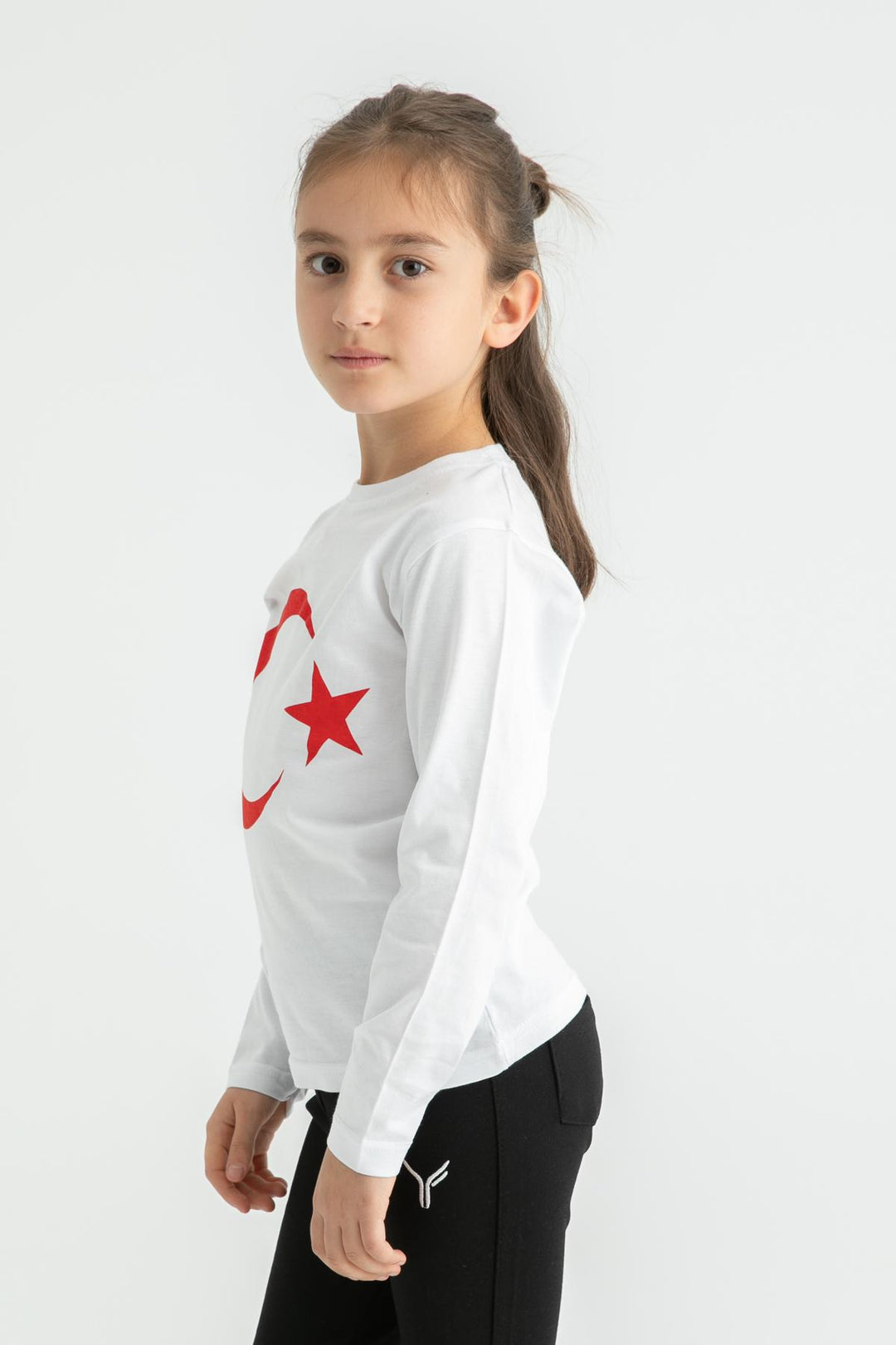 MPL Boy's T-shirt with Star Print on Long Sleeves - Münster