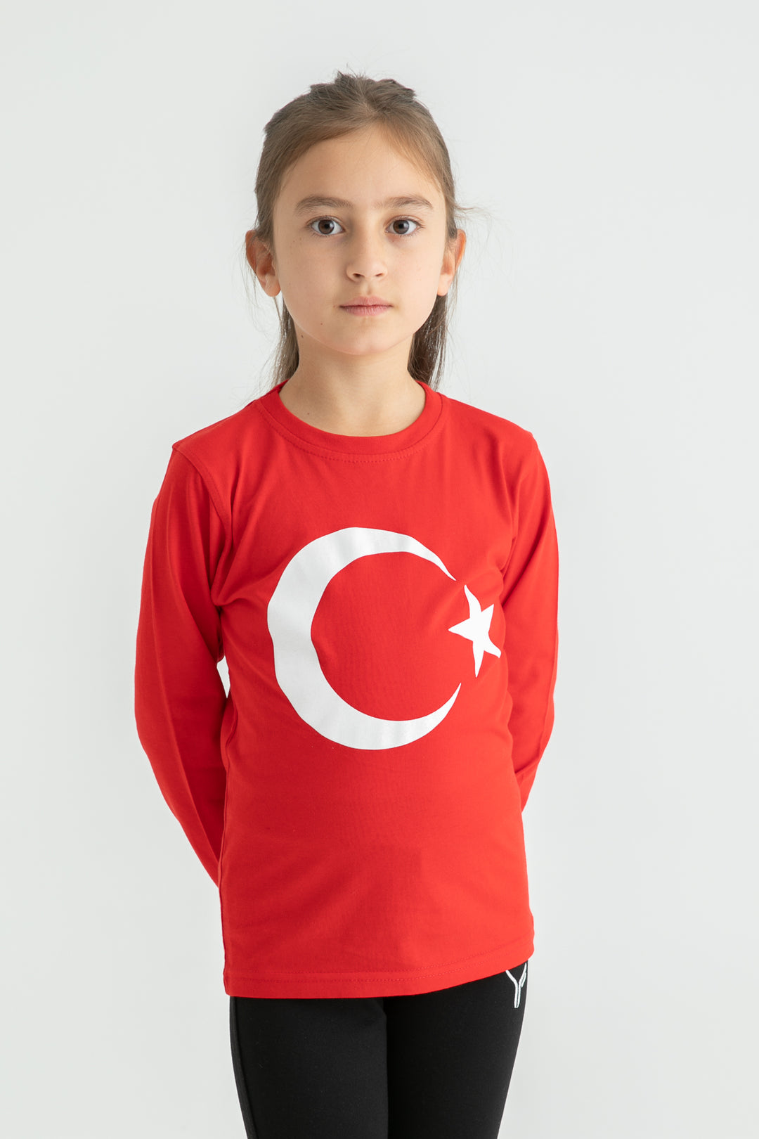 MPL Erkek Çocuk Ayyıldız Baskılı Uzun Kol Tshirt - Sarasota