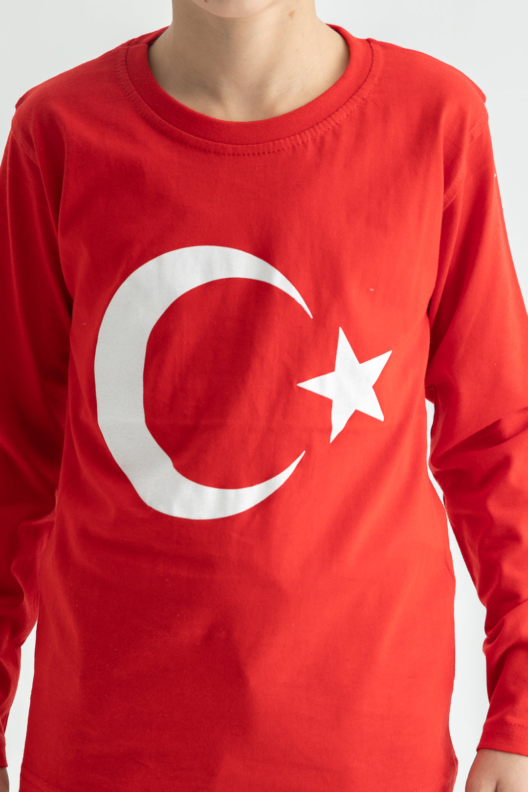 MPL Erkek Çocuk Ayyıldız Baskılı Uzun Kol Tshirt - Sarasota