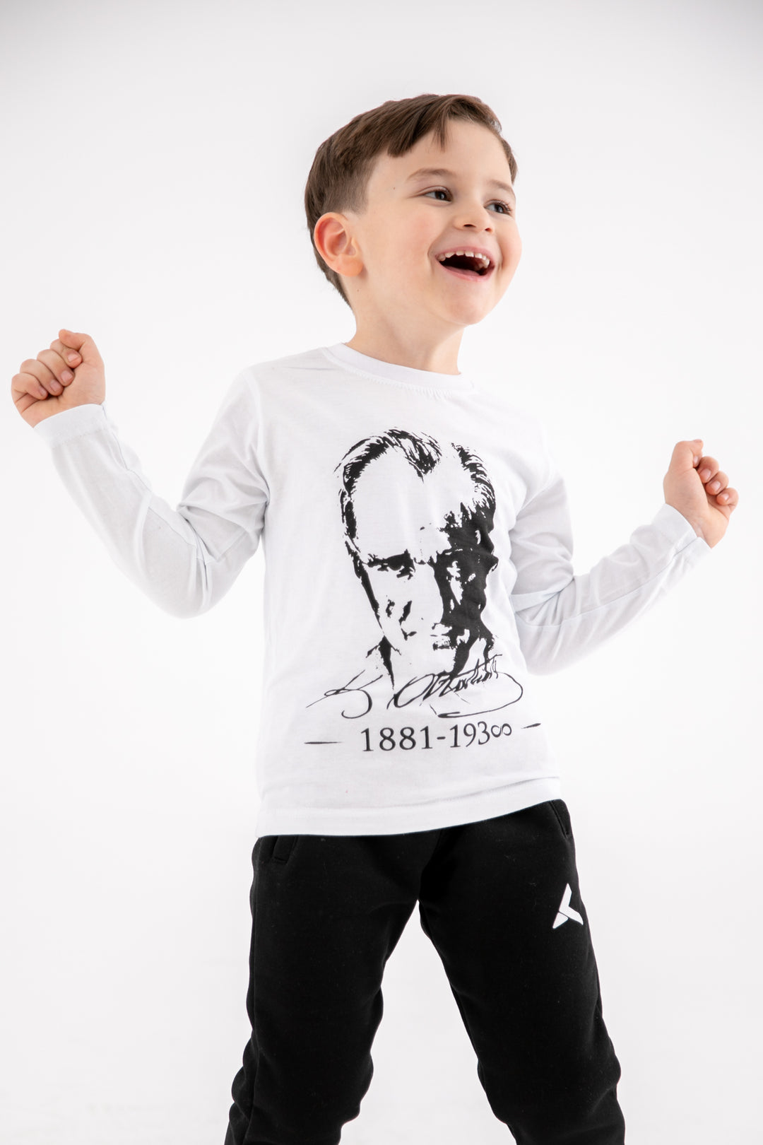 MPL Erkek Çocuk Atatürk Baskılı Uzun Kol Tshirt - Dublin