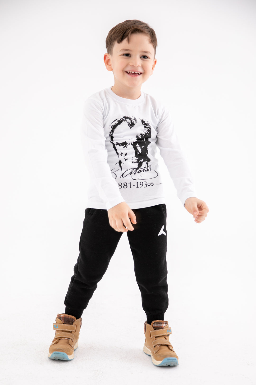 MPL Erkek Çocuk Atatürk Baskılı Uzun Kol Tshirt - Dublin