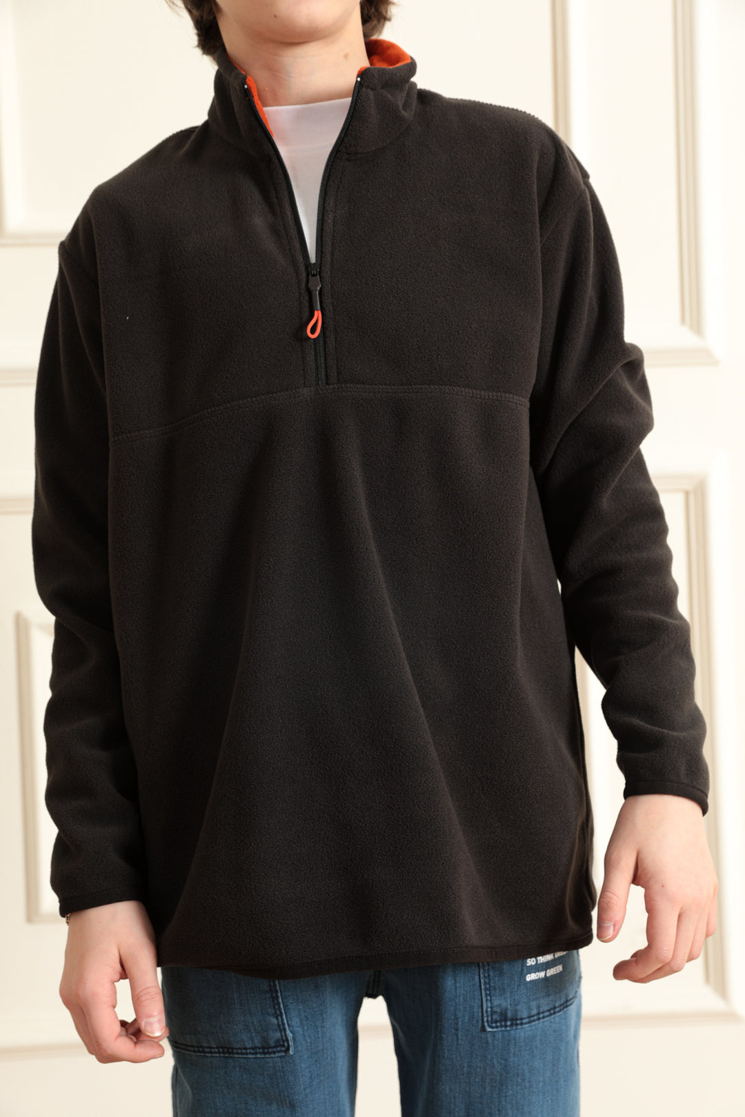 MPL Boy's Zippered Collar Polar Sweatshirt 5002 - Danville