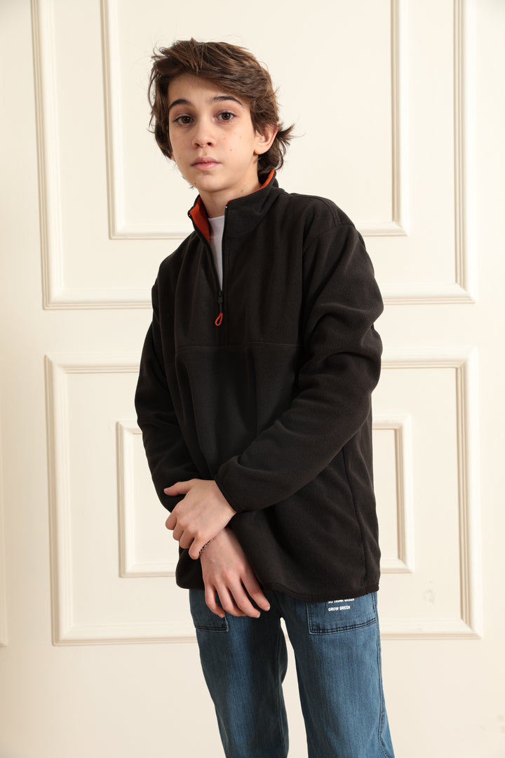 MPL Boy's Zippered Collar Polar Sweatshirt 5002 - Danville