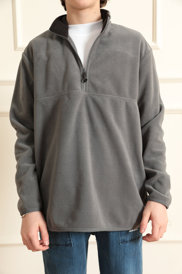 MPL Boy's Zippered Collar Polar Sweatshirt 5002 - Macon