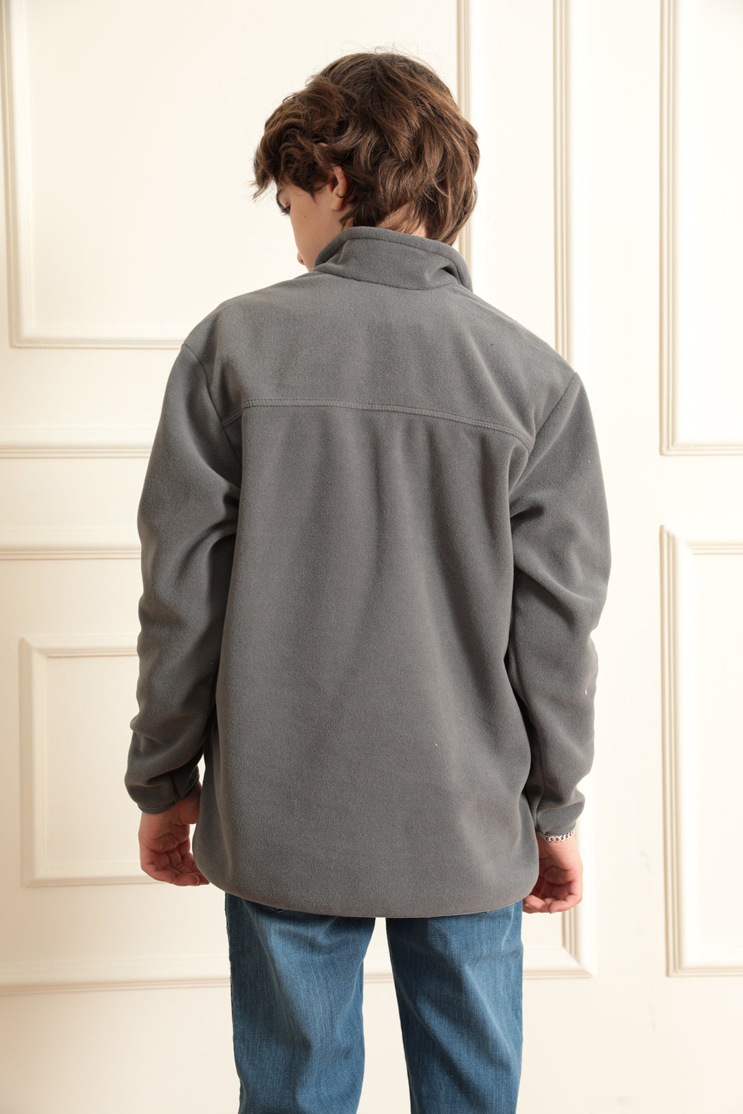 MPL Boy's Zippered Collar Polar Sweatshirt 5002 - Macon