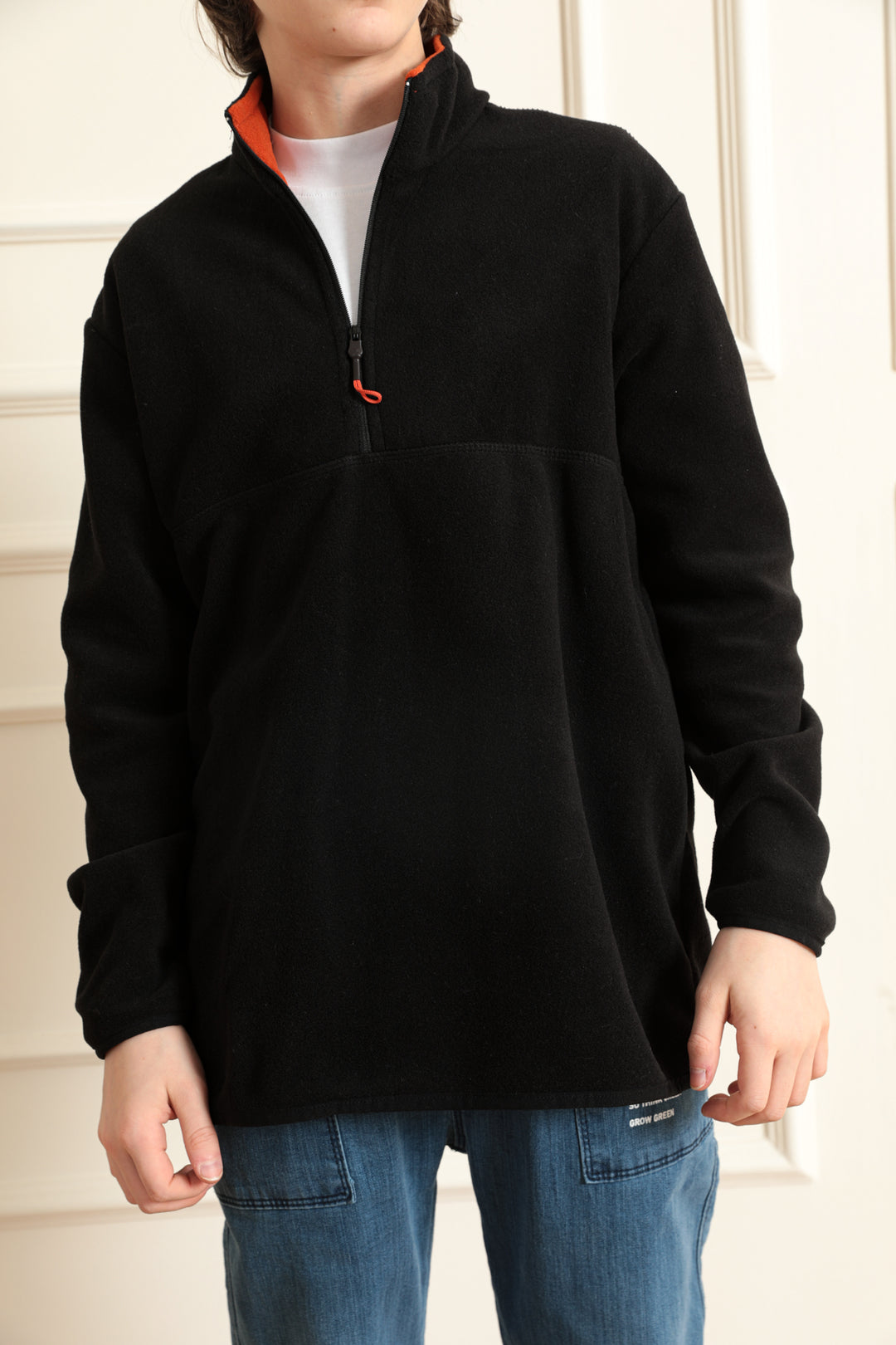 MPL Boy's Zippered Collar Polar Sweatshirt 5002 - Airdrie