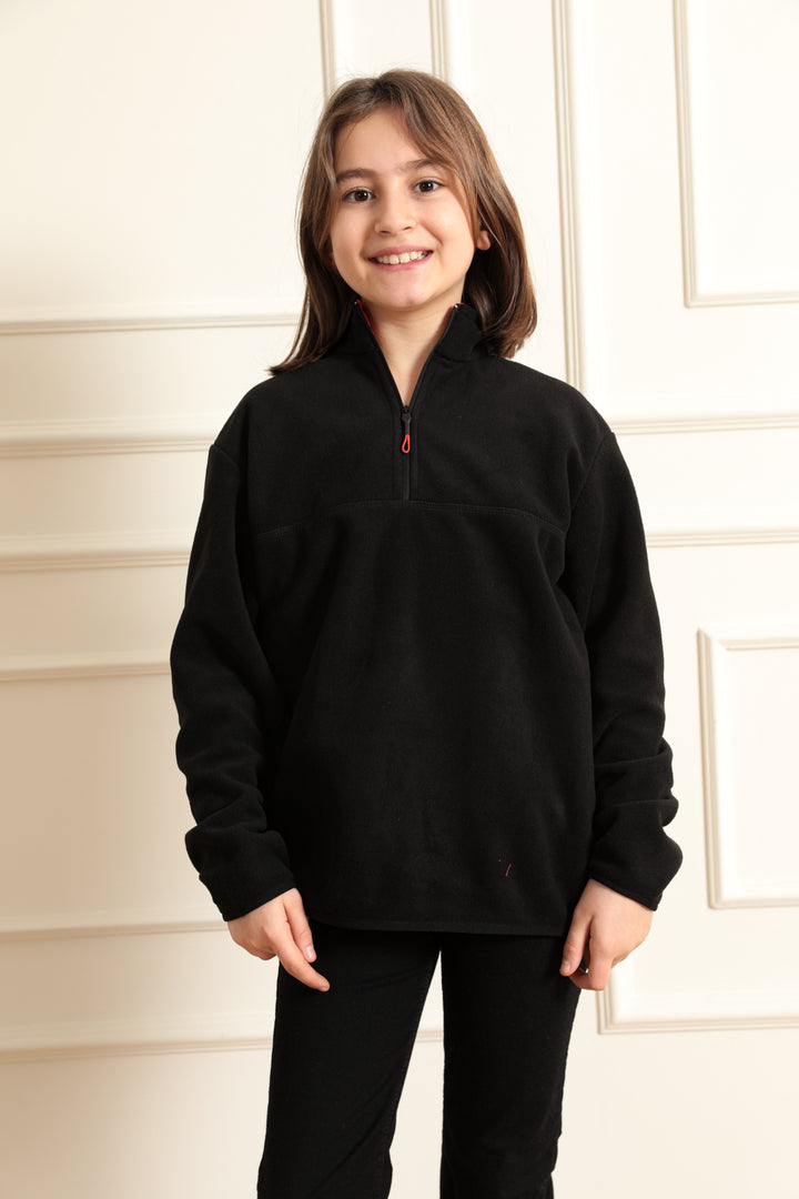 MPL Boy's Zippered Collar Polar Sweatshirt 5002 - Airdrie