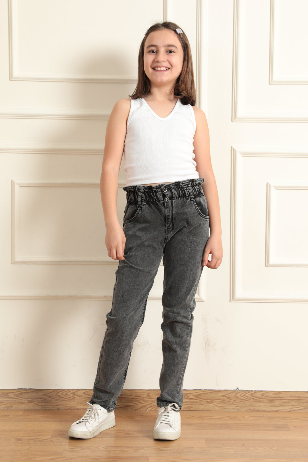 MPL Girl's Wide Leg High Waist Pants 61422 - García