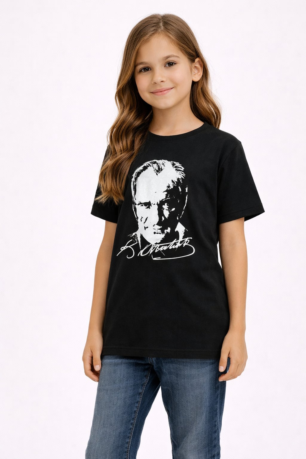 MPL Çocuk Kısa Kol Atatürk Baskılı Tshirt - Country Club