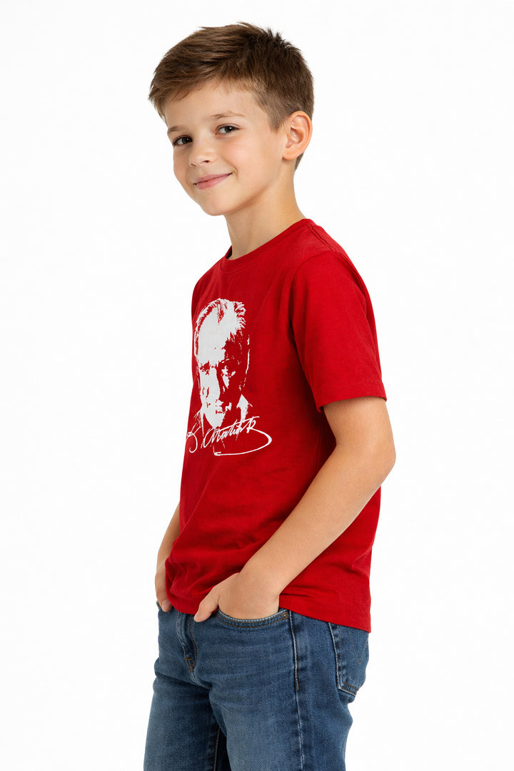 MPL Çocuk Kısa Kol Atatürk Baskılı Tshirt - Abbotsford