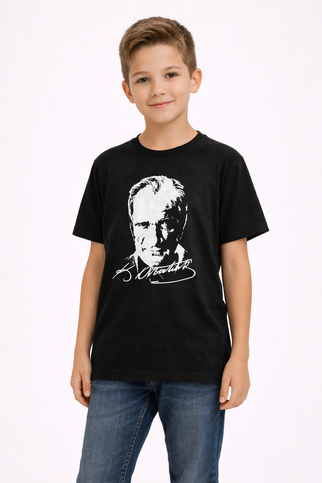 MPL Çocuk Kısa Kol Atatürk Baskılı Tshirt - Haarlem