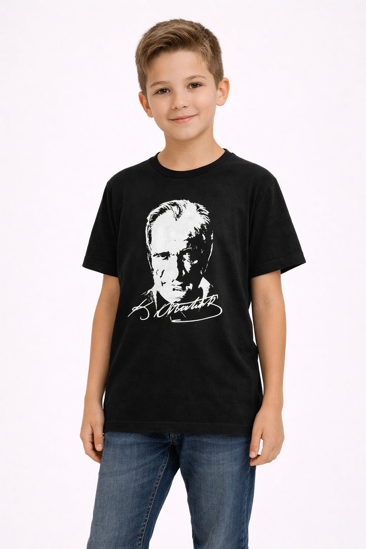 MPL Çocuk Kısa Kol Atatürk Baskılı Tshirt - Haarlem