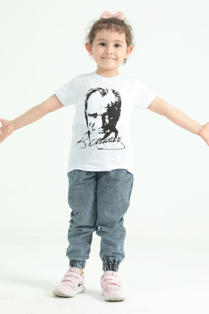 MPL Çocuk Kısa Kol Atatürk Baskılı Tshirt - Arnhem