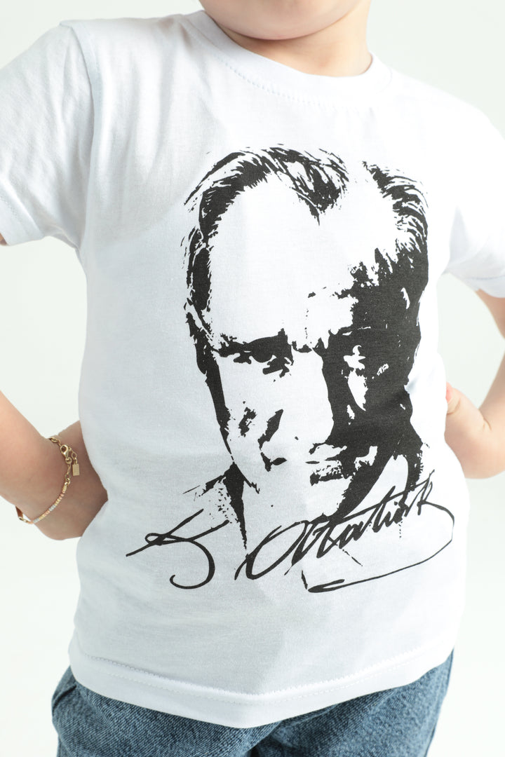 MPL Çocuk Kısa Kol Atatürk Baskılı Tshirt - Arnhem