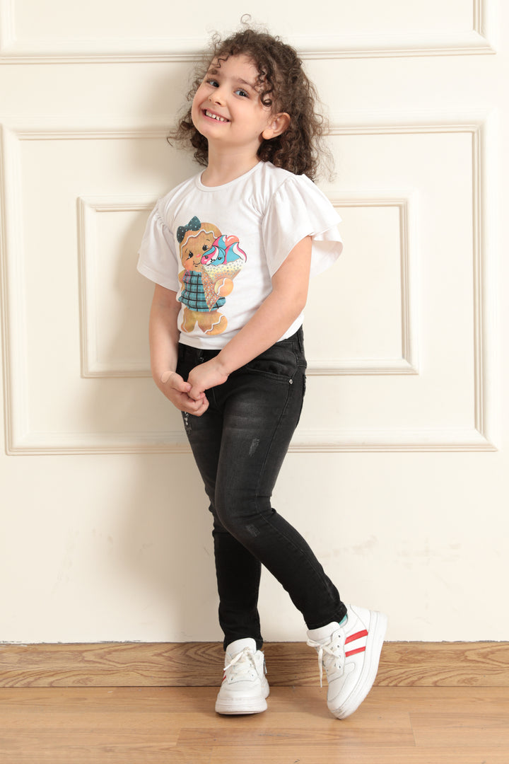 MPL Girl's Denim Pants 64552 - Kobryn