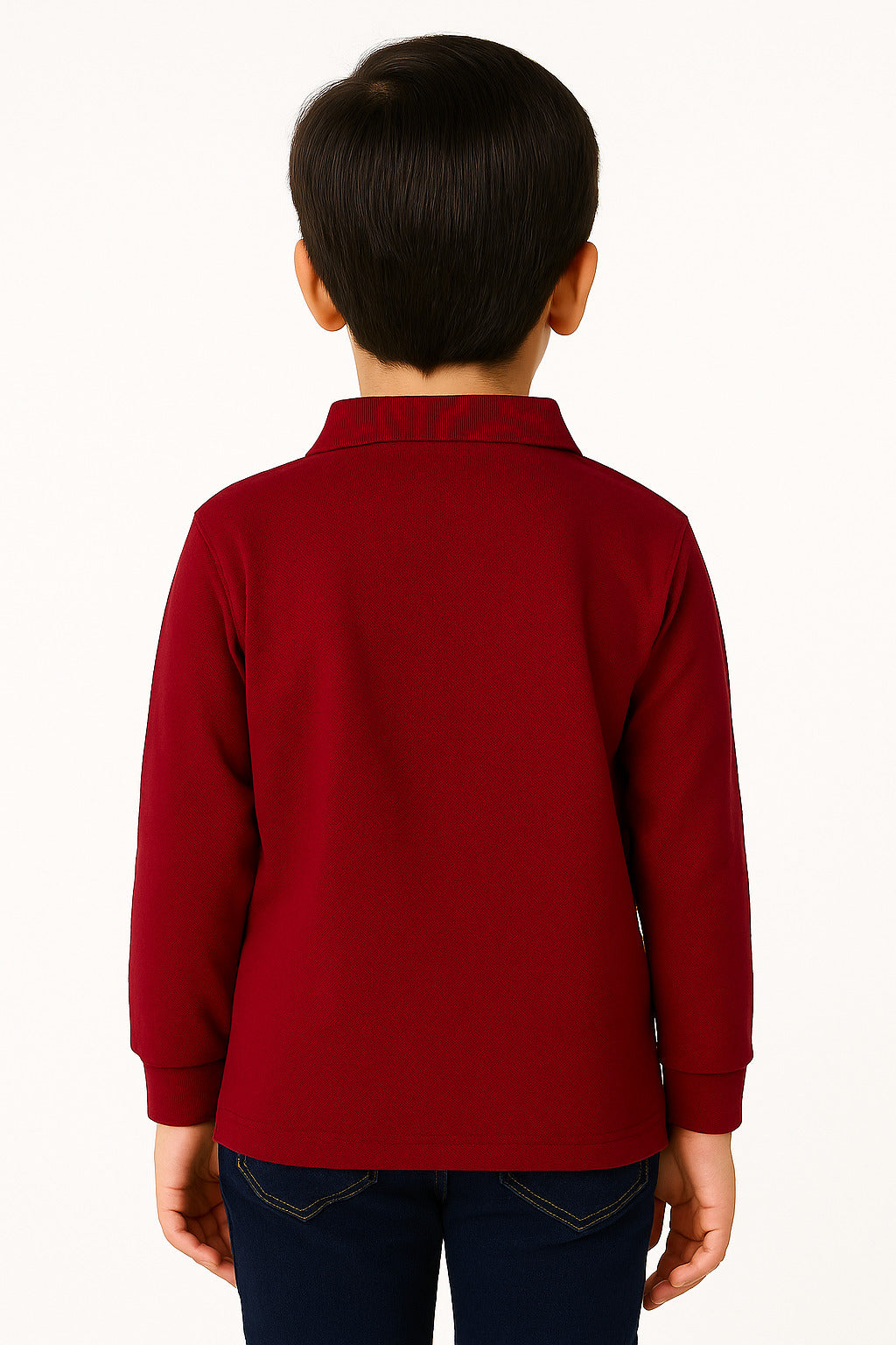 MPL Child Long Sleeve Polo Neck Lacoste T-shirt - Tracy
