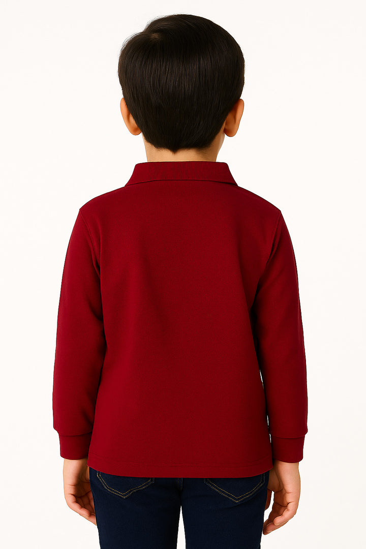 MPL Child Long Sleeve Polo Neck Lacoste T-shirt - Tracy