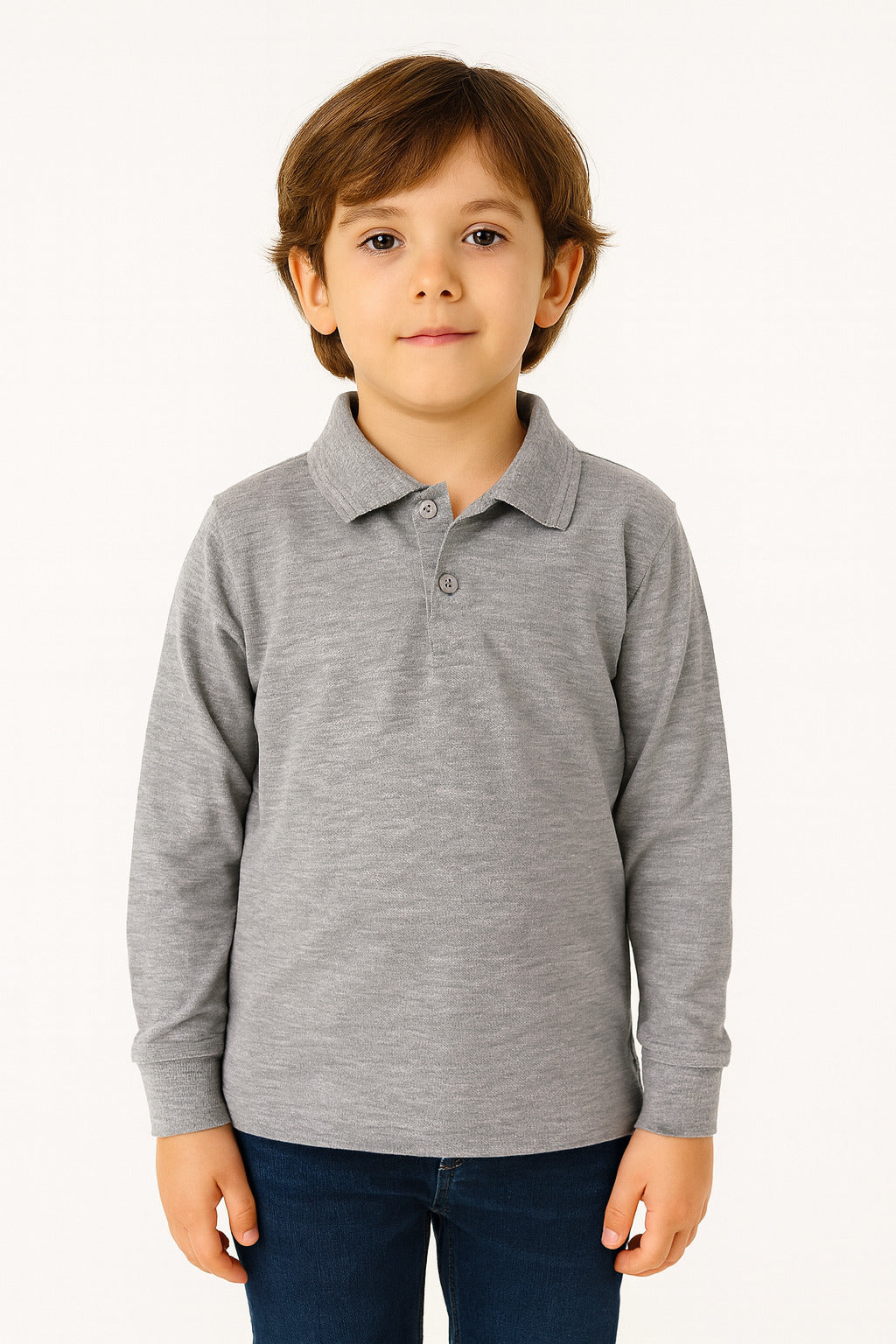 MPL Child Long Sleeve Polo Neck Lacoste T-shirt - Blainville