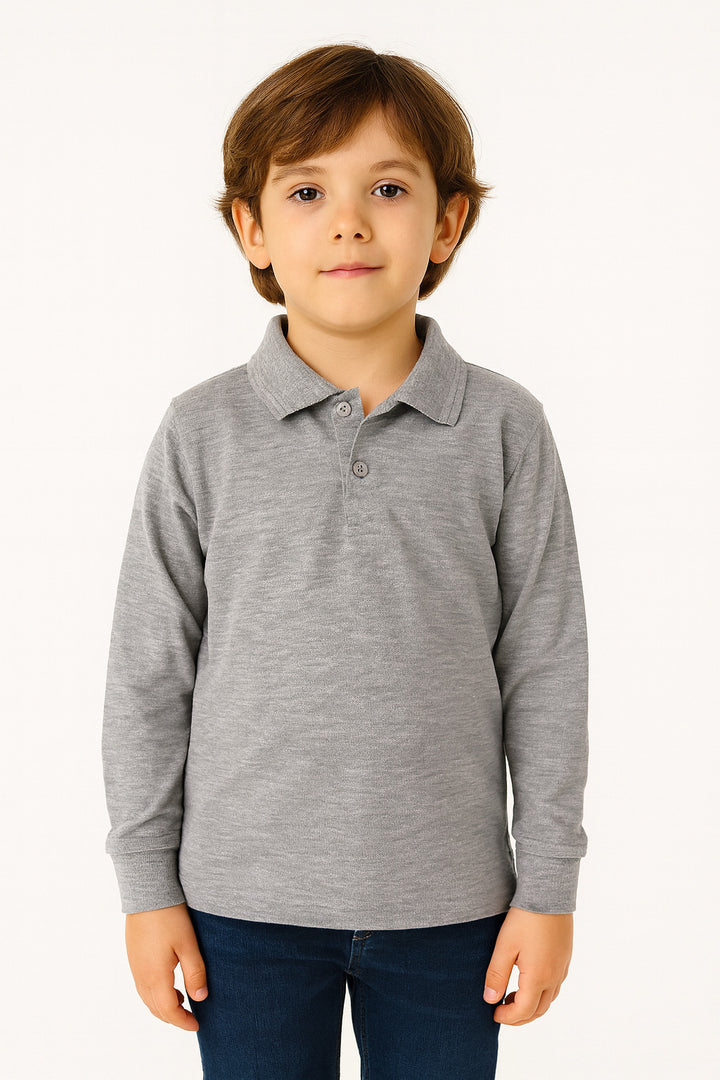 MPL Child Long Sleeve Polo Neck Lacoste T-shirt - Blainville