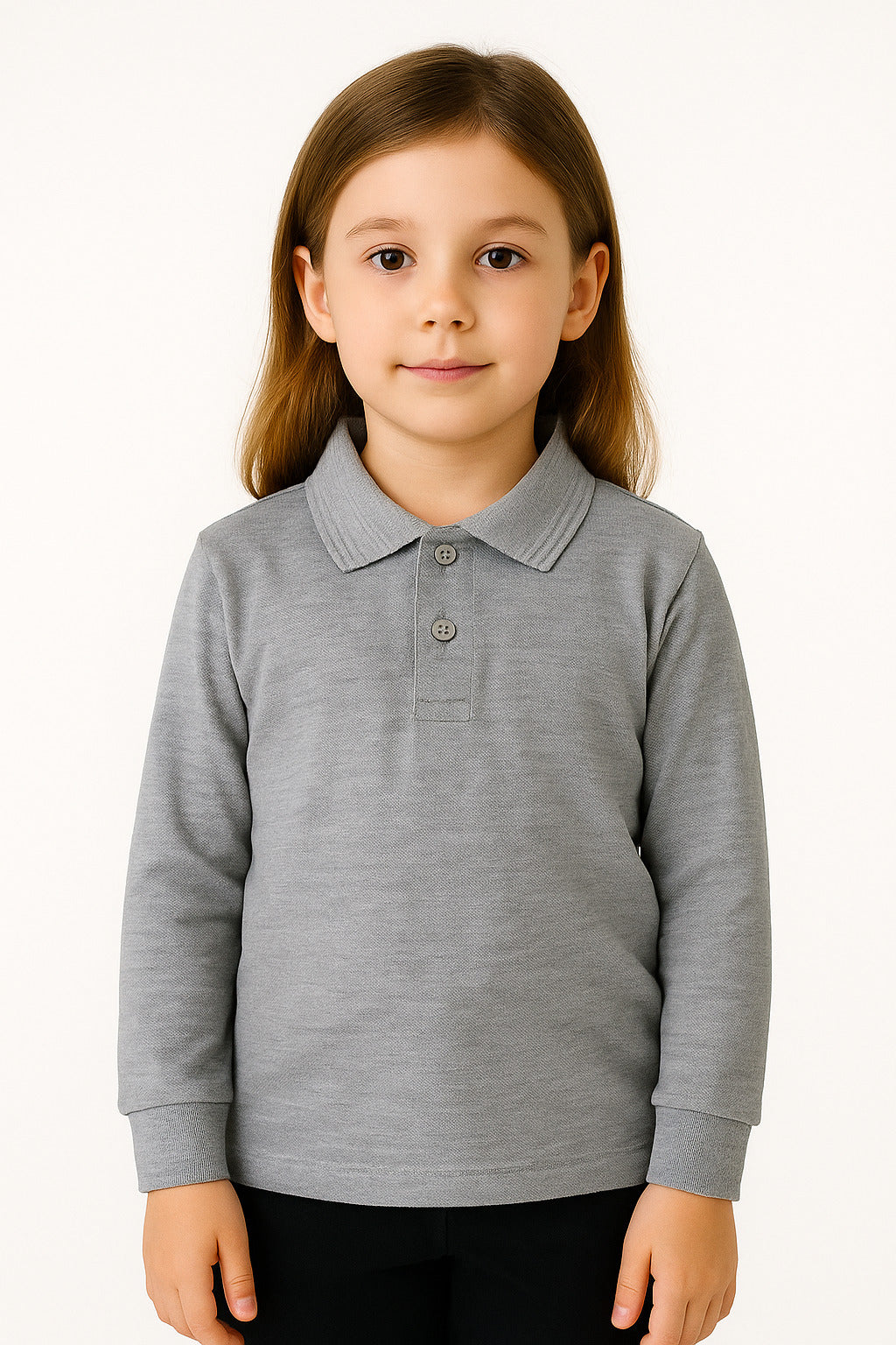 MPL Child Long Sleeve Polo Neck Lacoste T-shirt - Blainville