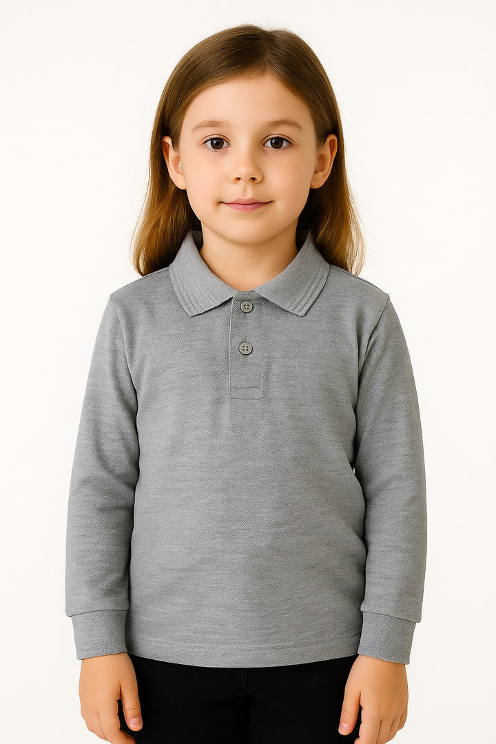 MPL Child Long Sleeve Polo Neck Lacoste T-shirt - Blainville