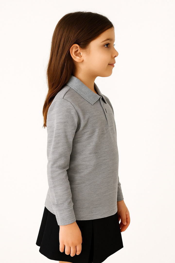 MPL Child Long Sleeve Polo Neck Lacoste T-shirt - Blainville