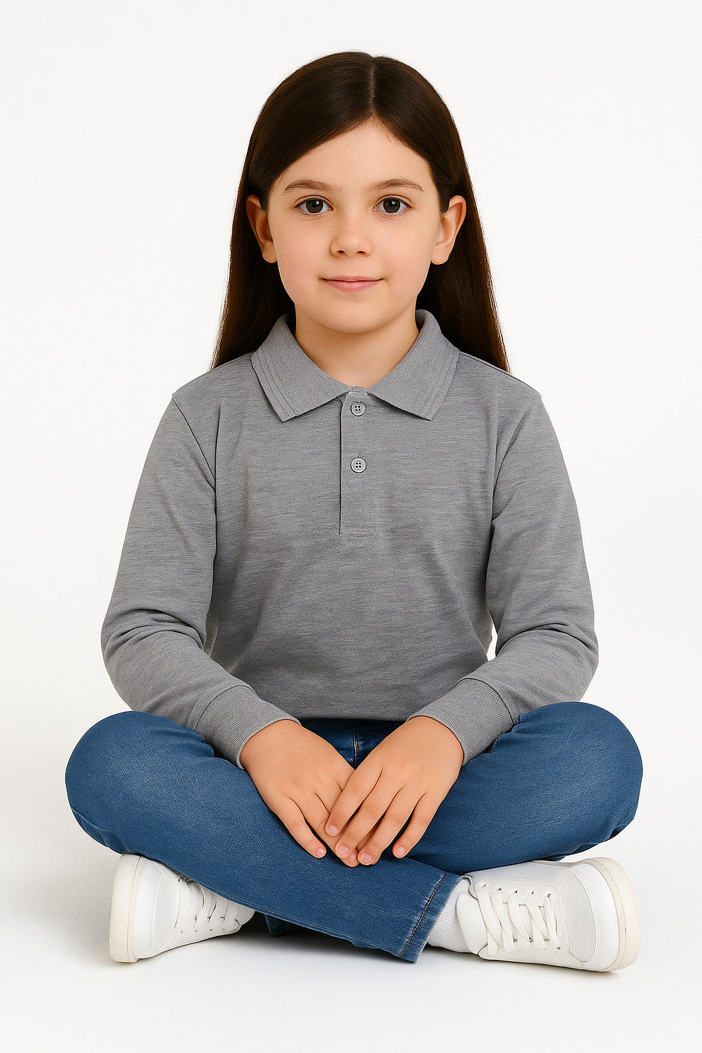 MPL Child Long Sleeve Polo Neck Lacoste T-shirt - Blainville