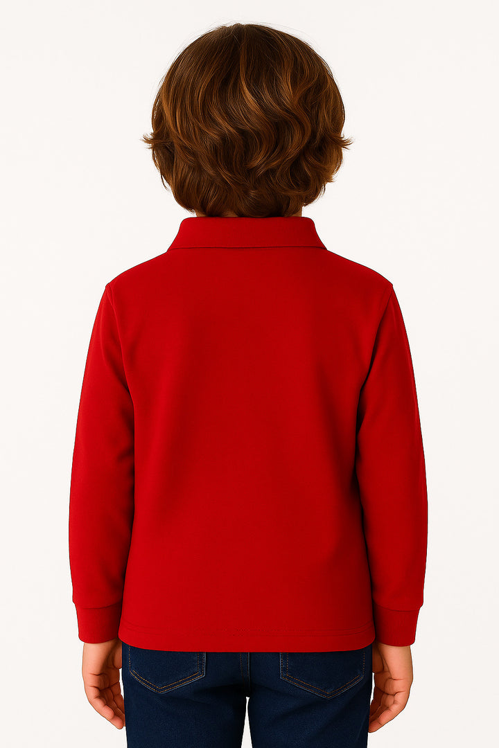 MPL Child Long Sleeve Polo Neck Lacoste T-shirt - State College
