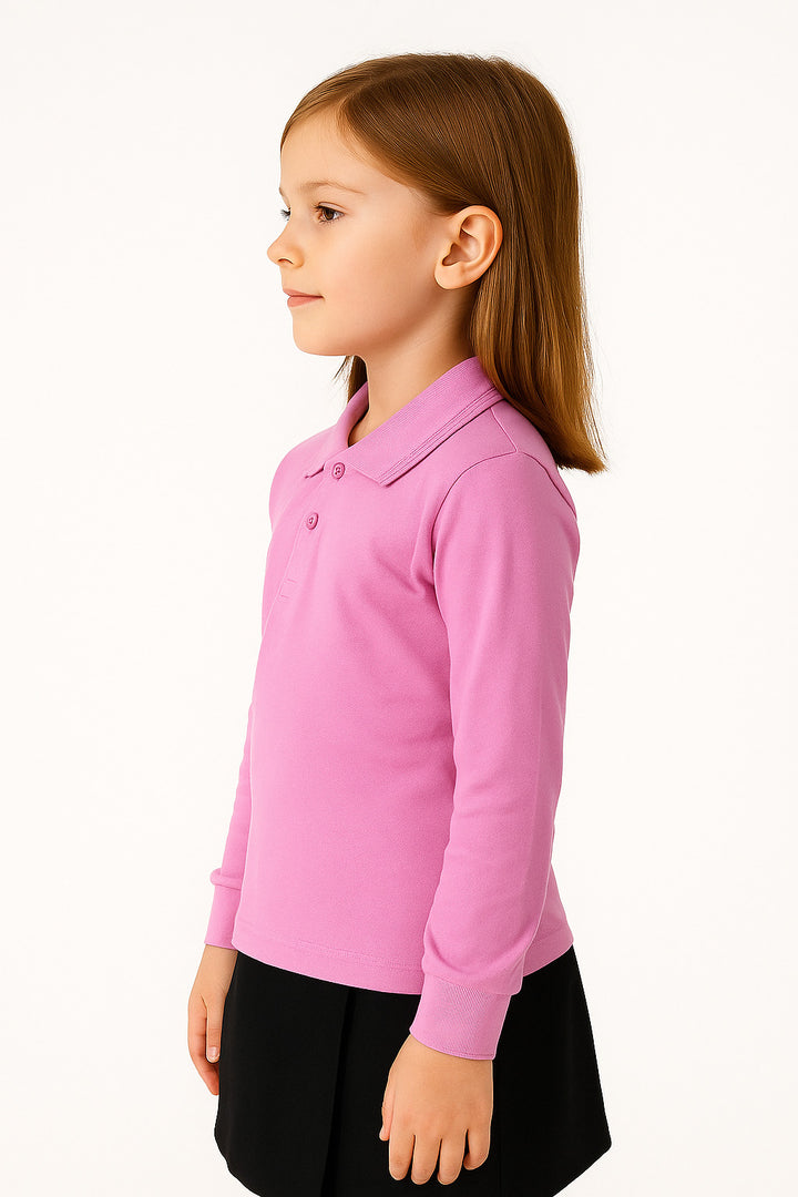 MPL Child Long Sleeve Polo Neck Lacoste T-shirt - Reggio di Calabria