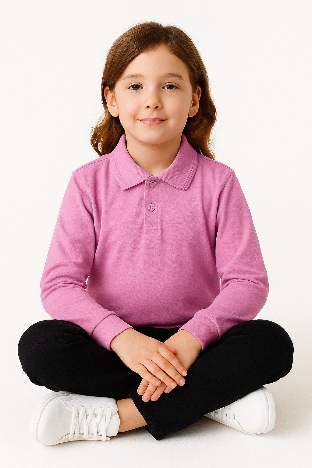 MPL Child Long Sleeve Polo Neck Lacoste T-shirt - Reggio di Calabria