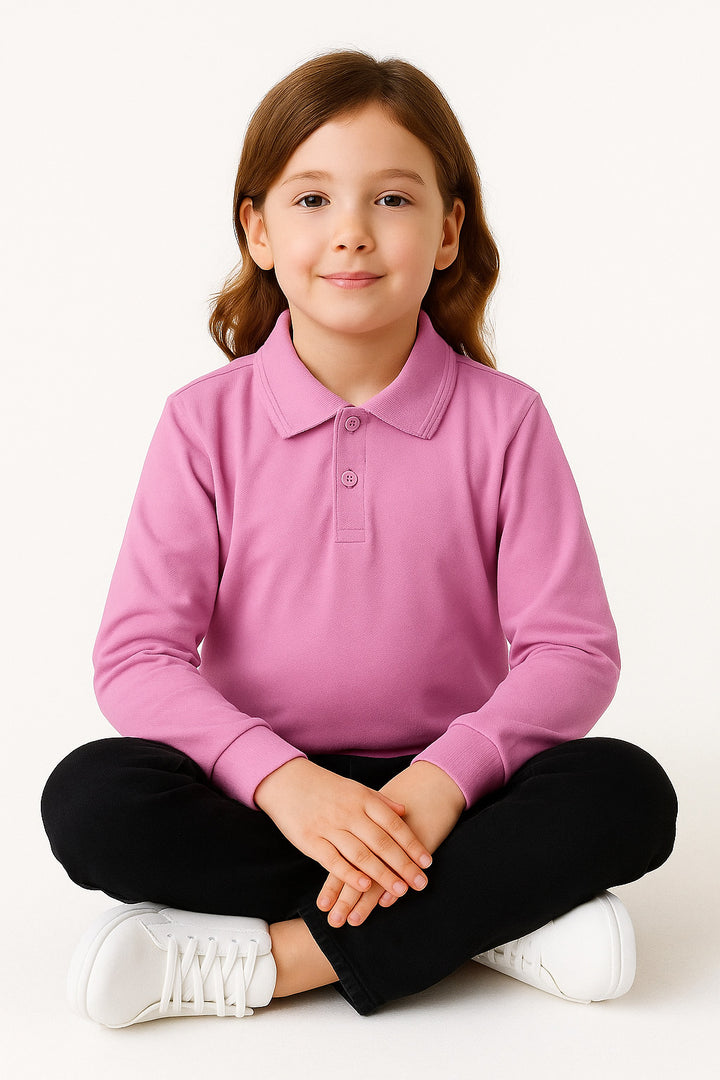 MPL Child Long Sleeve Polo Neck Lacoste T-shirt - Reggio di Calabria
