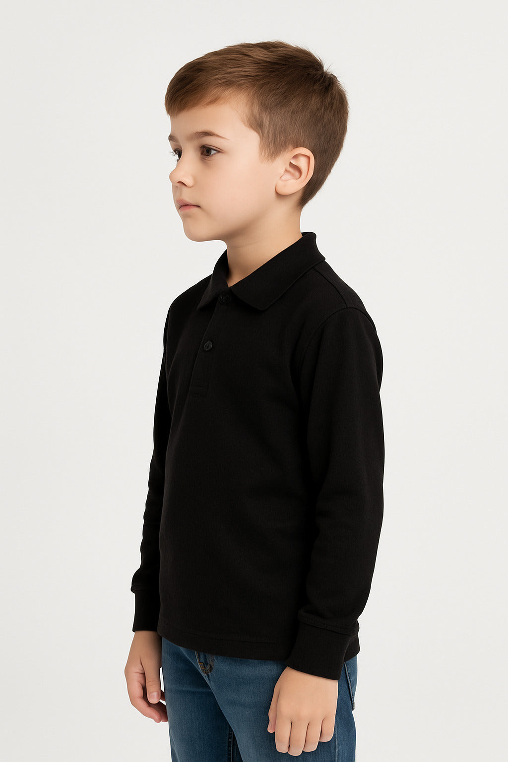 MPL Child Long Sleeve Polo Neck Lacoste T-shirt - Ibbenbüren