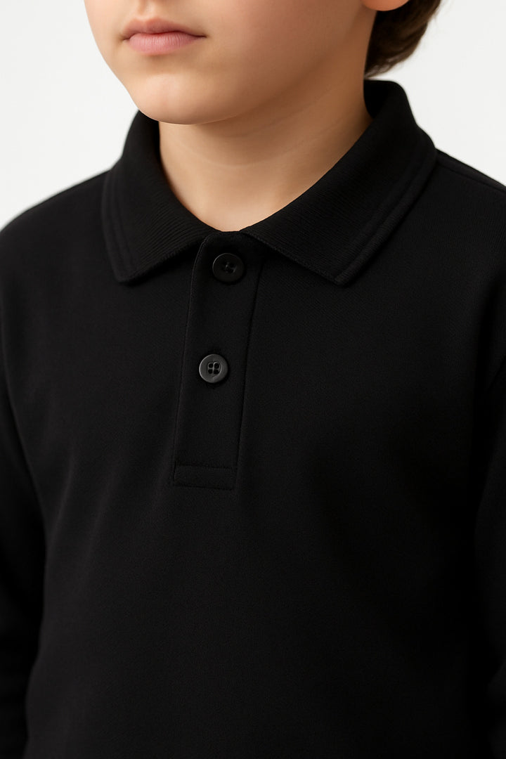 MPL Child Long Sleeve Polo Neck Lacoste T-shirt - Ibbenbüren