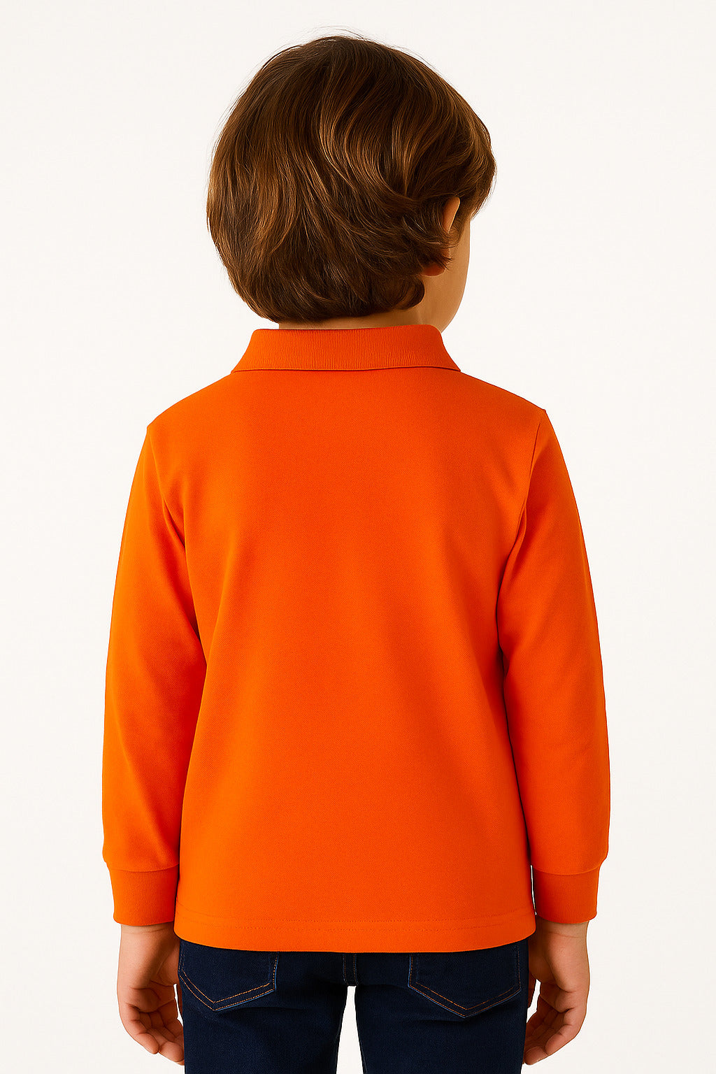MPL Child Long Sleeve Polo Neck Lacoste T-shirt - Plymouth
