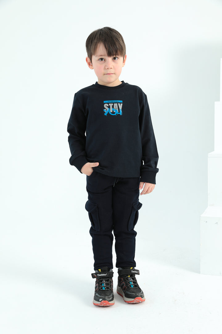 MPL Boy Printed Long Sleeve Sweatshirt 324604 - Zwolle