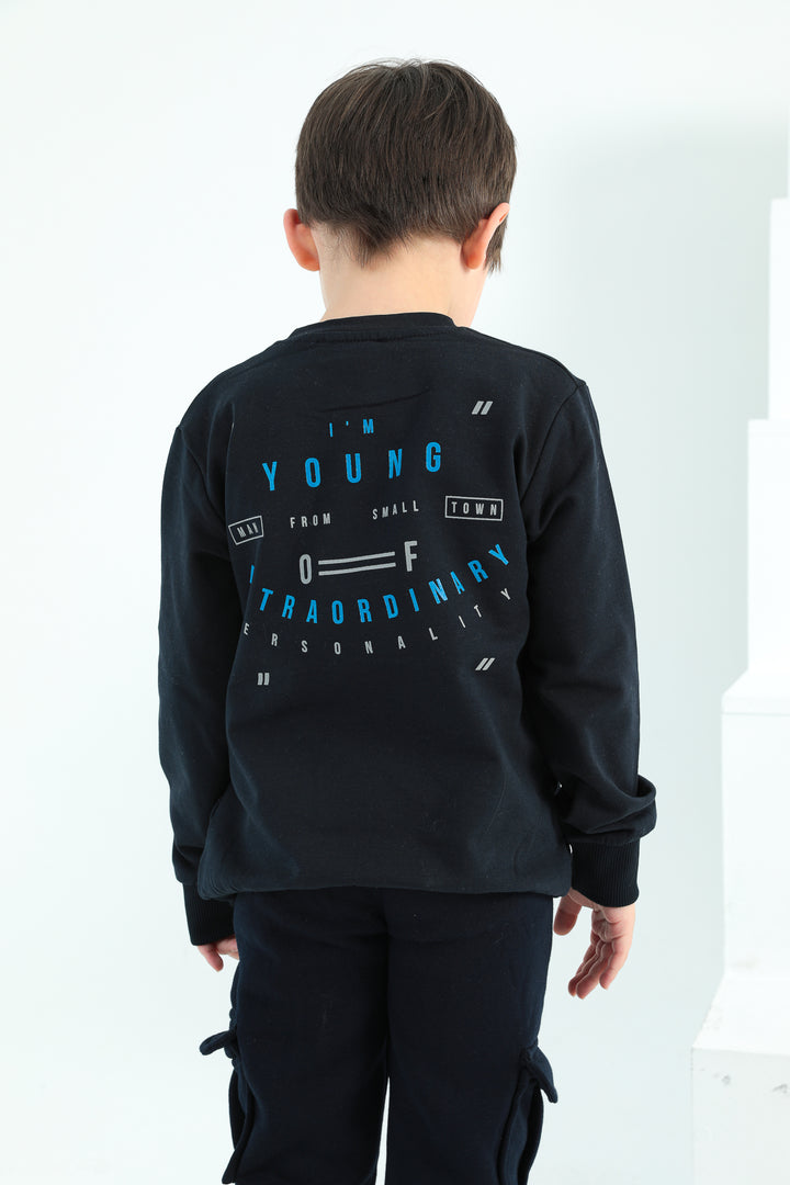 MPL Boy Printed Long Sleeve Sweatshirt 324604 - Zwolle