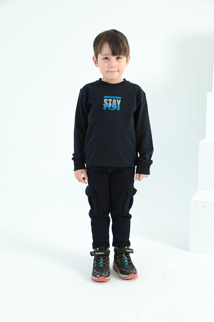 MPL Boy Printed Long Sleeve Sweatshirt 324604 - Zwolle